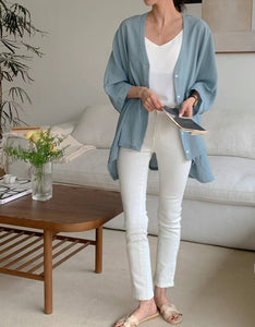 Style Layering Button Up Jacket