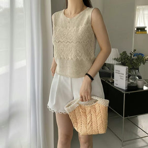 Margaret Lace Sleeveless Top