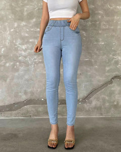Summer Cool Slim-Fit Jeans