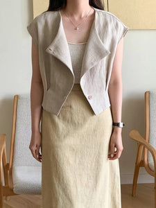 Light-Hearted Linen Jacket
