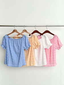 Candy Cusion Wrinkle Top