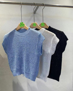 Normal Style Knitted Top