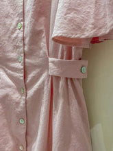 將圖片載入圖庫檢視器 Side Buttons Linen Cotton Dress
