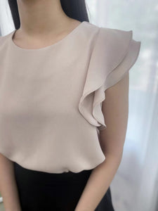 Double Layer Sleeve Top