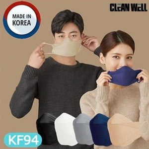 Clean Well KF94 四層防護成人口罩 (一盒30入)