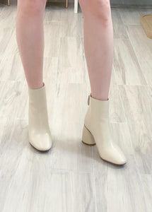 Luxy Cowhide Ankle Boots
