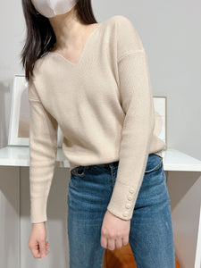Funnel Neck Knitted Top