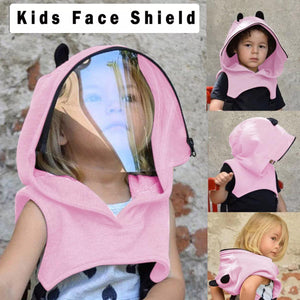 【亞馬遜爆款】兒童透明拆卸全防護面罩 (1-11歲適用)|現貨發售