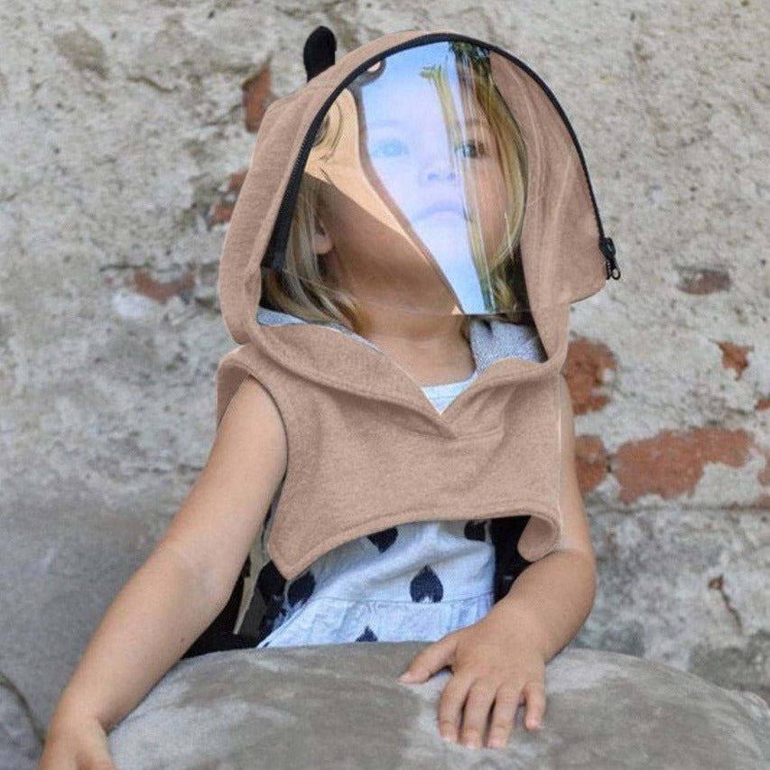 【亞馬遜爆款】兒童透明拆卸全防護面罩 (1-11歲適用)|現貨發售