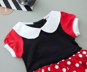 Minnie Mouse連身衣造型 連頭飾
