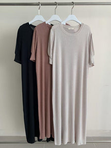 Relax Ribbed Dress