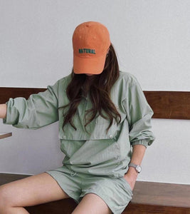 韓國製 "Natural" 多色Cap帽