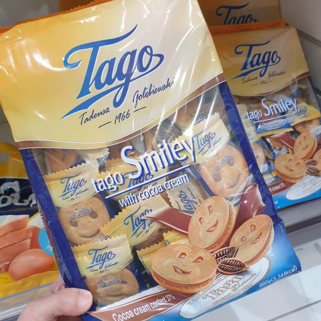 Tago Smiley 朱古力奶油餅