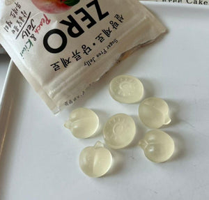 LOTTE 零糖系列奇異果桃味軟糖(2包裝)