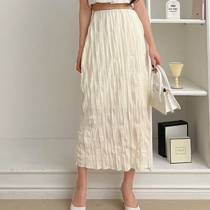 Elegant Wrinkle Skirt