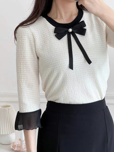 Ribbon Brouch Noble Top