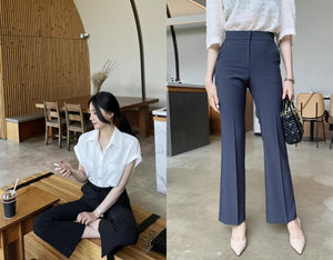 Tailored Slim-Fit Pants