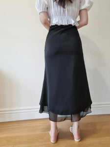 Layered Sheer Skirt